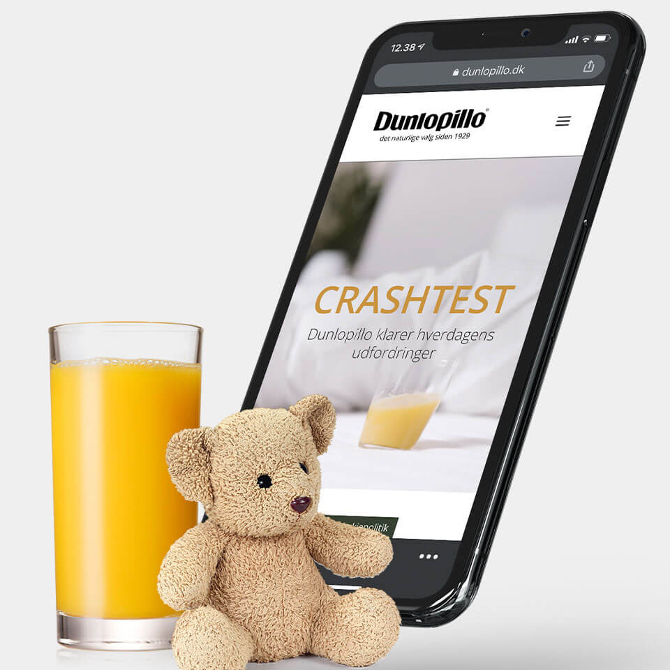 dunlopillo crashtest cover web